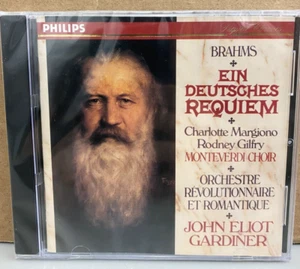 John Eliot Gardiner - Brahms: Ein Deutsches Requiem... (CD 1991) NEW/ SEALED - Picture 1 of 3