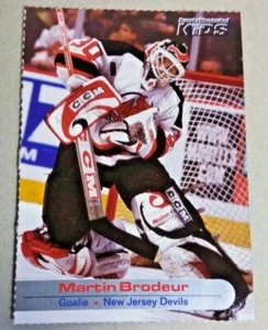 MARTIN BRODEUR DEC 2002 SPORTS ILLUSTRATED SI FOR KIDS HOCKEY DEVILS CARD - Imagen 1 de 4