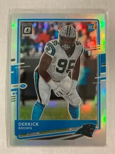 2020 Donruss Optic Holo #114 Derrick Brown RC SL@MJ4 - Picture 1 of 2