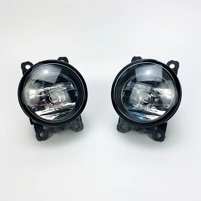 Pair of Fog Lights For Peugeot 207 307 407 607 3008 SW CC VAN 2000-2013 H11 Bulb - Image 1 of 4