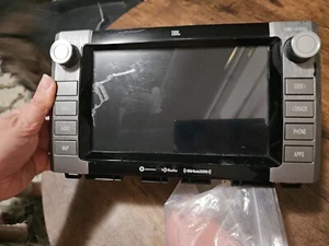 Toyota Tundra 2020-2021 radio pantalla AM FM Sirius OEM 86140-0C350 *Arañazos - Imagen 1 de 7