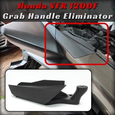 Honda VFR 1200F Rear Pillion Grab Handle Eliminator Cover Set - Image 1 of 4