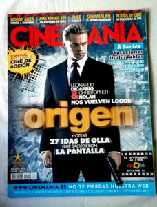 Cinemania Rivista Agosto 2010 Origine Leonardo Dicaprio Christopher Nolan - Foto 1 di 7
