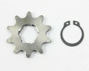 #420 17MM 10T Engine Front Sprocket Pit Dirt Bike ATV Quad Go Kart Motorcycle - Foto 1 di 1