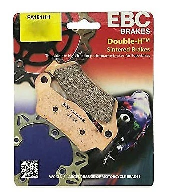 Se adapta a las pastillas de freno de disco trasero EBC KTM 990 Supermoto T (SM-T) 2009-13 mejoradas FA181HH Foto 1 de 2