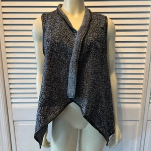 Women's Last Kiss Vest Size L Gray Black - Picture 1 of 8