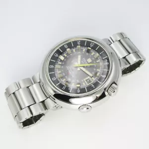 TISSOT T12 Navigator AT SS 3 stitches 1 boyfriend SS 44mm Men's Wristwatch 160mm - Picture 1 of 10