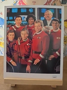 Star Trek Nichelle Nichols & Walter Koenig 8 x 10 handsigniertes PR Foto JSA COA - Bild 1 von 2