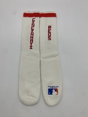 Vintage 1987 MLB Cincinnati Reds Socks - Image 1 of 2