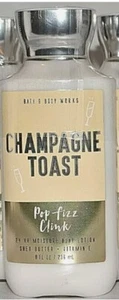 BATH & BODY WORKS CHAMPAGNE TOAST POP FIZZ CLINK 24HR MOISTURE BODY LOTION 8OZ - Picture 1 of 2
