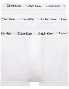 Calvin Klein Cotton Stretch Low Rise Trunk 3 Pack - Picture 1 of 4