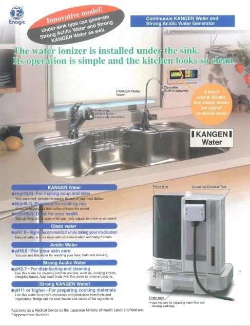 Enagic Kangen Leveluk Catalogue Leveluk SD501U Undersink English Information NEW - Image 1 of 1