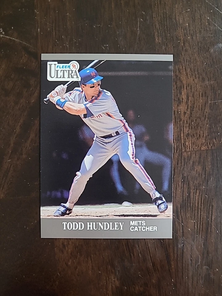 1991 Fleer Ultra Todd Hundley RC #220 New York Mets Rookie - Image 1 of 1