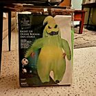 Nightmare B4 Christmas Light-Up Inflatable Oogie Boogie Costume (SEE DESCRIPTION