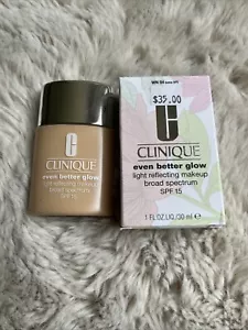 Clinique Even Better Glow Spf 15 Light Reflecting Make Up (WN 04 BONE) 1oz/30ml - Picture 1 of 6