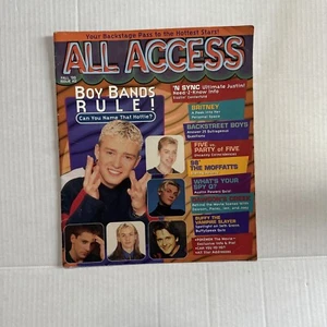 NSYNC All Access Softbound Buch Vintage 1999 Britney Spears Justin Timberlake - Bild 1 von 13