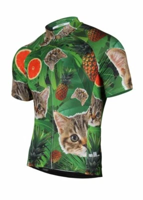 Jersey de ciclismo para gatos de Corbah Kitti Pineapple - Nuevo con etiquetas Jersey para gatitos Foto 1 de 4