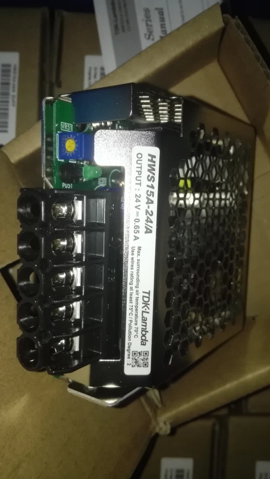 1pcs TDK-LAMBDA HWS15A-24/A power supply - Image 1 of 1