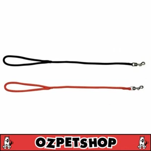Prestige Round Nylon Dog Show Lead - Dog Showing - 8mm x 122cm (4ft) - 3 colours - Picture 1 of 5