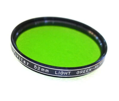 52mm Vivitar Light GREEN X1 Contrast Filter - PERFECT - Image 1 of 3