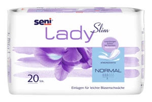 Seni Lady Slim Normal, atmungsaktive Einlage, 10,5x28 cm, Pack á 20 Stück - Bild 1 von 1
