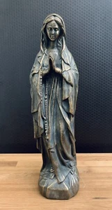 Maria Skulptur 48 cm Mutter Gottes Heiligenfigur Statue Madonna Figur Religion - Bild 1 von 8