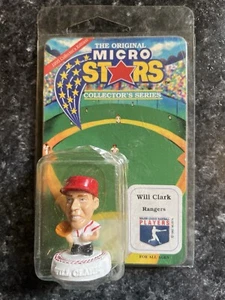 Will Clark 1995 Original Micro Stars MLB Figurine Collector's Series Vintage - Picture 1 of 2