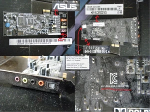 Asus Xonar DGX(ASM) Low Profile Sound Card Soundkarte Computer - Bild 1 von 1