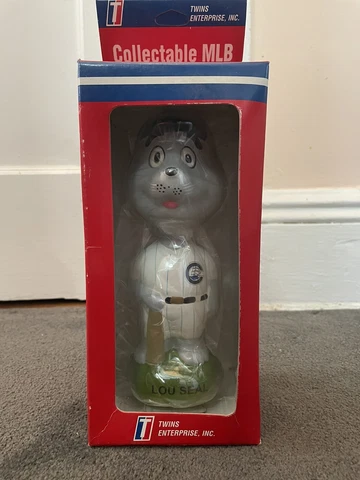 Lou Seal Columbus Clippers Minor League Mascot Collectible Bobble Head TWINS Cover