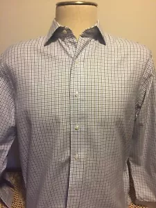 Men’s Polo Ralph Lauren LS Regent Shirt Plaid Size 16 - Picture 1 of 2