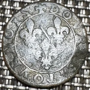 PIECE DOUBLE TOURNOIS BOURBON DE CONTI (1320) - Picture 1 of 2