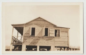 RPPC Puerto Rico Vieques HAUS Seitenansicht ländlich erhöhte Holz Postkarte Foto 2 - Bild 1 von 2