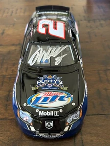 Rusty Wallace #2 Miller Lite/Daytona Shootout 2005 Charger Action 1:24 SIGNED - Picture 1 of 11