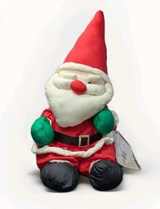 Vintage Telco Motion-ettes Puffy/Plush Santa Animatronic Doll - New & Tested - Picture 1 of 8