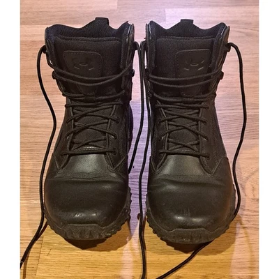 Botas de combate Under Armor Stellar G2 tácticas de cuero negras para mujer 6 militares Foto 1 de 4