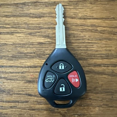 OEM 2009-14 TOYOTA VENZA COMBO HEAD KEY REMOTE FOB GQ4-29T "G" CHIP  4-BTN GOOD - Image 1 of 4