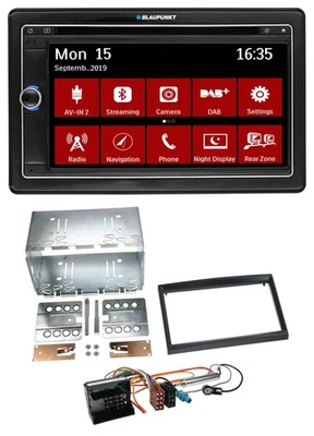 Blaupunkt Bluetooth DAB 2DIN USB DVD MP3 Autoradio für Peugeot Expert 207 307 Pa - Bild 1 von 4