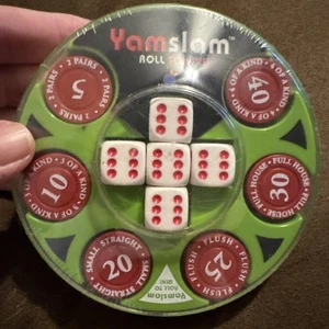 Yamslam Roll to Win Würfelspiel 2012 Sealed Chips 1 bis 4 Spieler - Bild 1 von 2