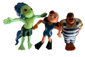 2021 Disney Pixar LUCA  Action Figures Lot Set McDonalds Giulia Massimo 1 8 4 - Picture 1 of 5