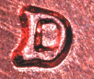 1960-D/D Lincoln Memorial Cent RPM Repunched Mintmark Die Variety Error Coin - Picture 1 of 4