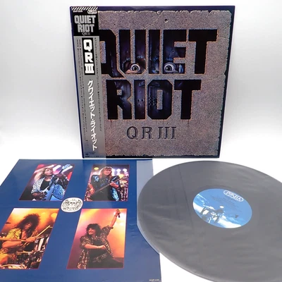 Quiet Riot ‎– QR III Japan LP OBI VINYL Pasha ‎– 28AP 3209 - Image 1 of 3