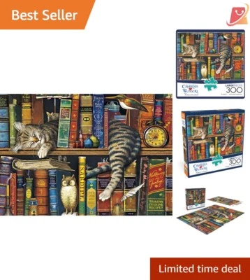 Engaging 300 Large Piece Jigsaw Puzzle by Charles Wysocki - Artful Challenge - Image 1 of 4