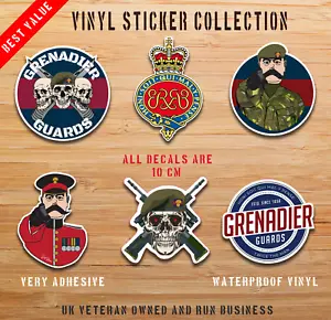 Grenadier Guards - 6 Best-Selling Waterproof Stickers bundle - Picture 1 of 7