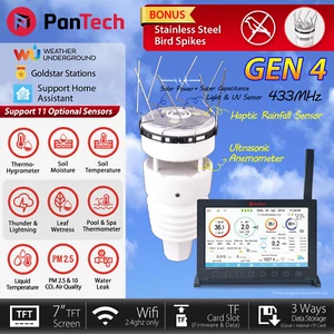 PanTech Weather Station PT HP2564 with Extra Accessories Sensor Upgrade Kit Pck1 - Picture 1 of 24
