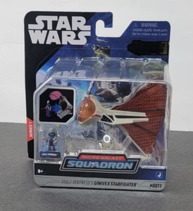 Star Wars Micro Galaxy Squadron Asajj Ventress Ginivex Starfighter - Imagen 1 de 13