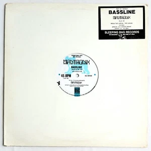 1986 - MANTRONIX - BASSLINE - SLEEPING BAG RECORDS ORIGINAL PROMO - Picture 1 of 4