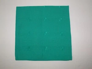 (6) Lintex 100% Cotton Handcrafters Napkins ~ Brugge Teal ~ 20" x 20" *NEW* - Picture 1 of 2