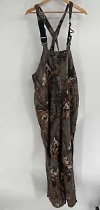 Gamehide Overalls Men's XL Mossy Oak Hunting Hush Hide Brown - Picture 1 of 13