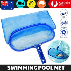 Swimming Spa Pool Clean Hot Tub Leaf Rake Scoop Cleaner Mesh Frame Skimmer Net A - Picture 1 of 9