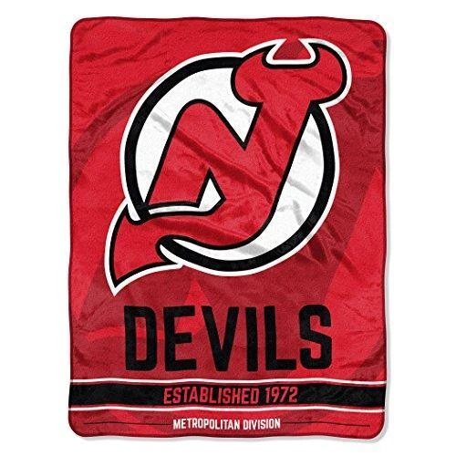Manta Northwest NHL New Jersey Devils Unisex-Adulto Micro Raschel, 46" x Foto 1 de 1